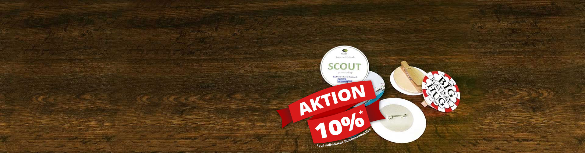 buttons bestellen