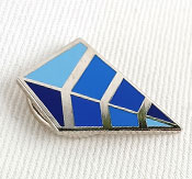 Hart-Emaille-Pin Beispiel