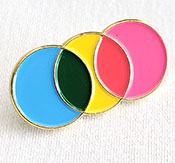 Weich-Emaille Pin Beispiel